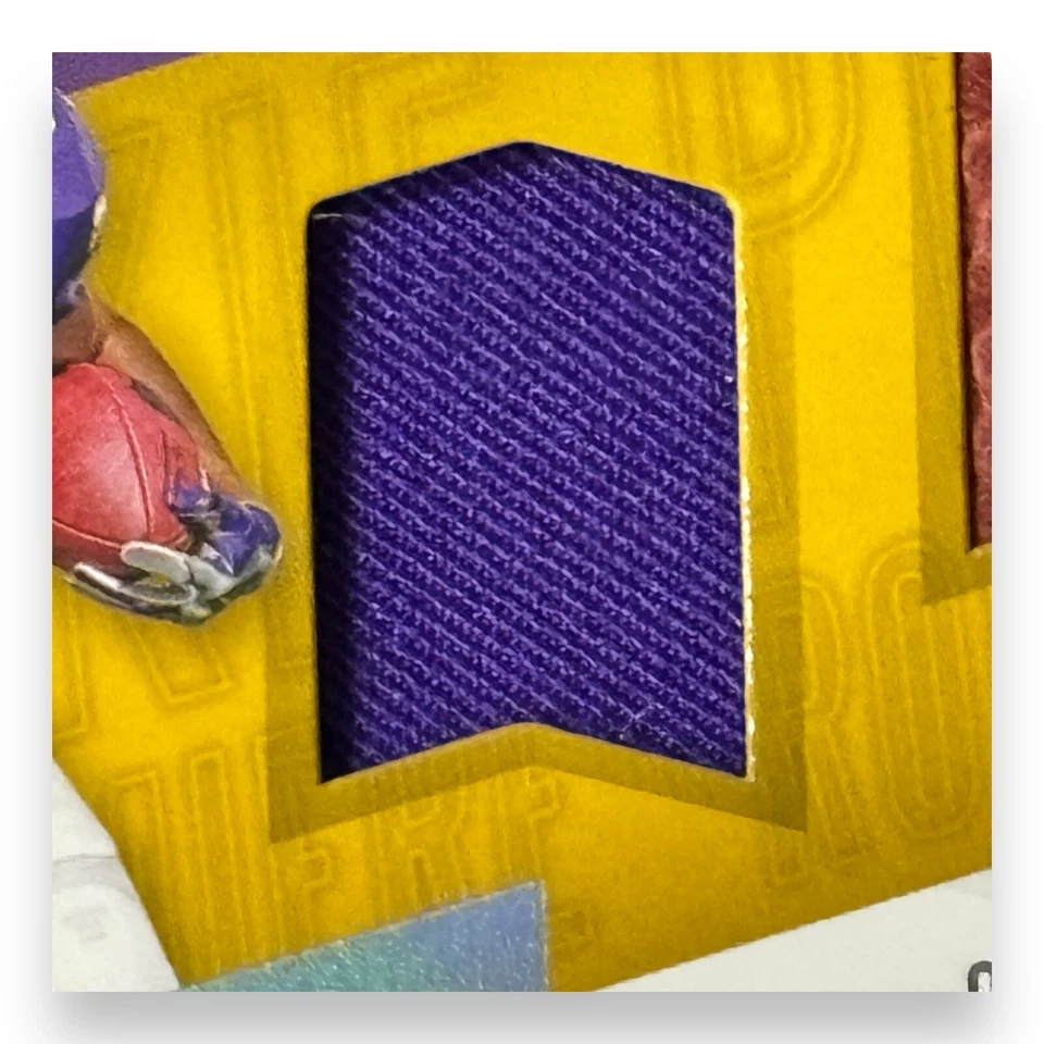 2017 Dalvin Cook Absolute Rookie Premiere Auto Triple Patch 84/149 Vikings RC - Image 3 of 4