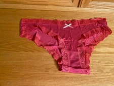 New Knotty Knickers Women's Pink XL Briefs Modal Spandex 34" Waist Classic