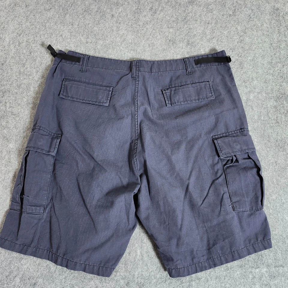 Rothco Green BDU Cargo Shorts Soft Cotton Navy Blue Regular 40 x 10 - Image 3 of 4