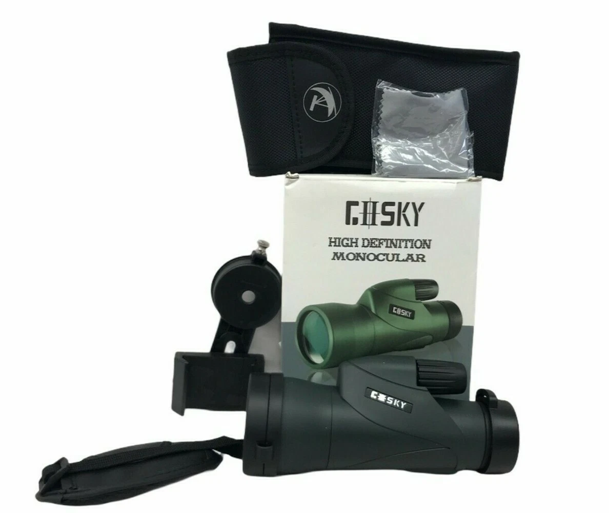 Gosky 12x55 High Definition Monocular Telescope and Quick