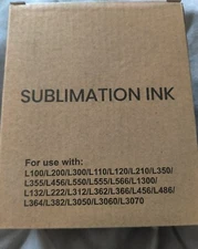 Bulk Sublimation Ink for Ep  Inkjet Printers desktop printer 4x colorsx100ml