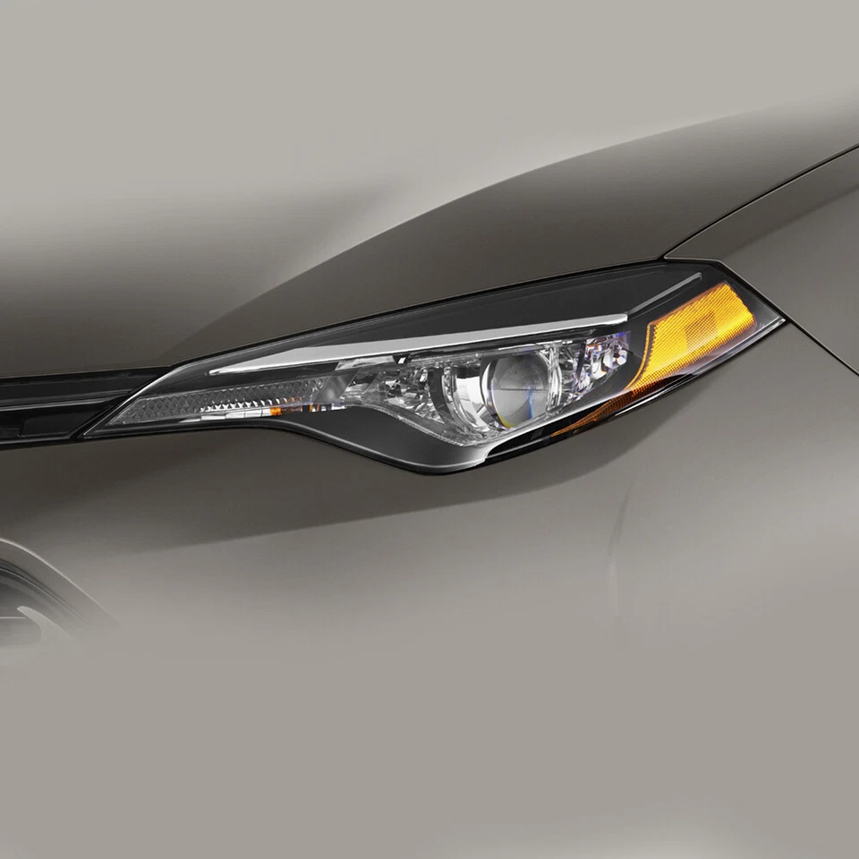 Conjunto de faros TYC lado del conductor izquierdo para 17 18 19 Toyota Corolla L/LE/LE ECO Foto 3 de 4