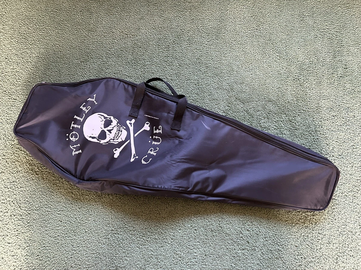 2008 Motley Crue Rock Band Guitar Hero Coffin Case eBay