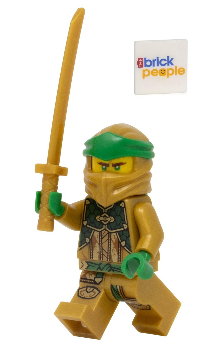 【LLOYD】[ムーラン] 宝剣 14K Goldペンダント LEGO Ninjago: Golden Ninja Lloyd Garmadon Minfiigure with