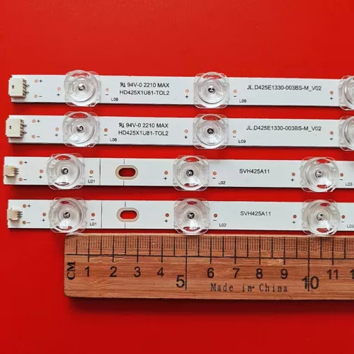 LED Hintergrundbeleuchtungsleiste für Hisense SVH425A11 HD425X1U81-T0L2 43R6E3 43H6500G 43H6570G - Bild 3 von 10