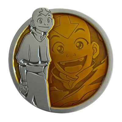 AANG - portrait series Avatar The Last Airbender enamel pin Zen Monkey Studio