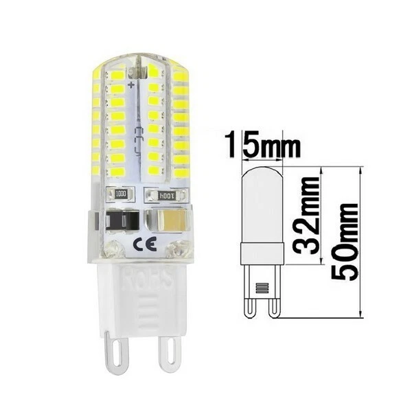 10X G9 LED Bulb Warm White 5W 220V Capsule light Corn bulb Replace Halogen lamp - Image 2 of 4