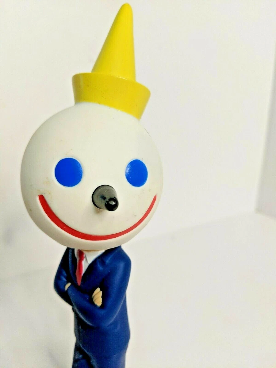 Vintage 2003 Jack In The Box CEO Bobble head Figure Fast Food Hamburger