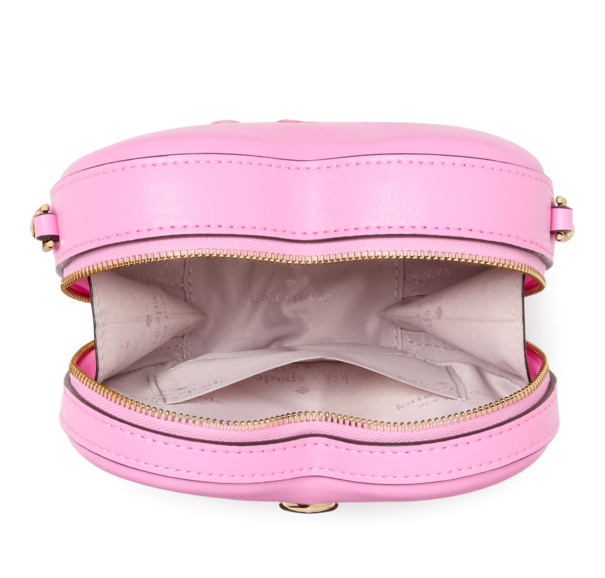 New Kate Spade Love Shack 3d Mini Heart Crossbody Surf Pink with 
