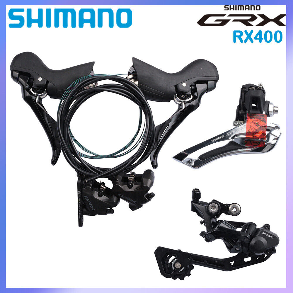 Shimano GRX RX400 Gravel 2x10 Speed Groupset ST/RD/FD/BR Shimano GRX RX400 Gravel 2x10 Speed Groupset ST/RD/FD/BR