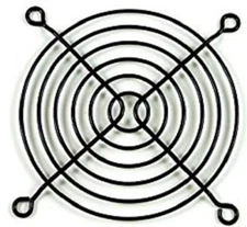 120mm Wire Computer Case Cooling Steel Fan Grill/Finger Guard - Black