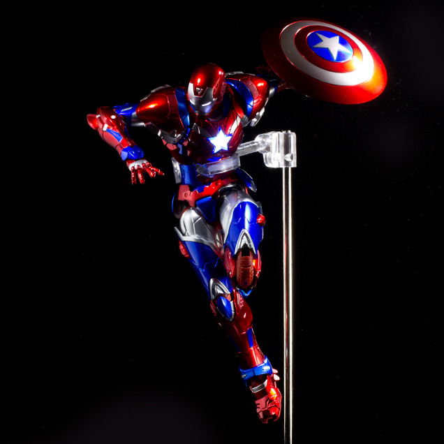 アメコミ RE:EDIT IRON MAN #03 IRON PATRIOT US Seller) Sentinel Marvel RE:EDIT #03 Iron Patriot SDCC