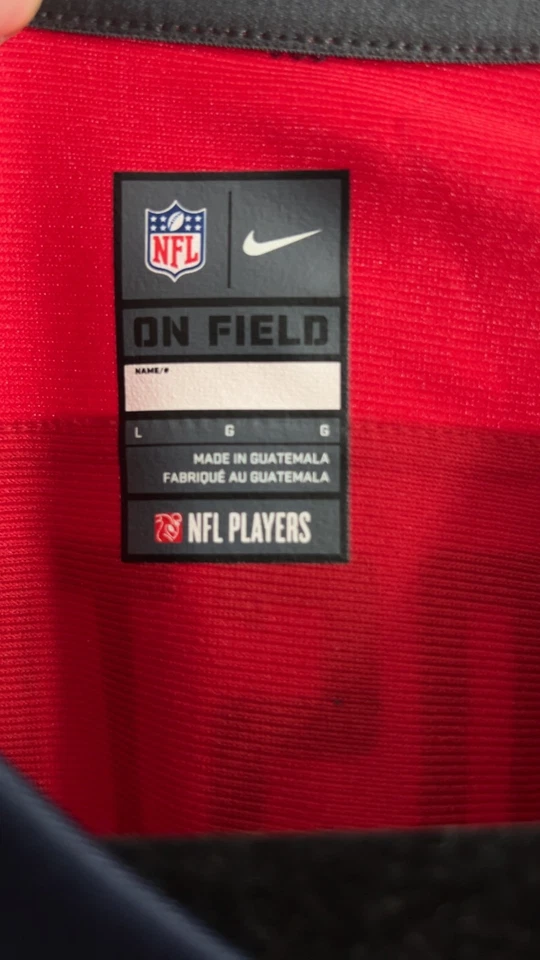 Womans L Nike Houston Texans #23 "Battle Red" Arian Foster Jersey - Image 3 of 4