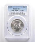 1955 Franklin Half Dollar Bugs Bunny FS-401 MS64 PCGS *6869