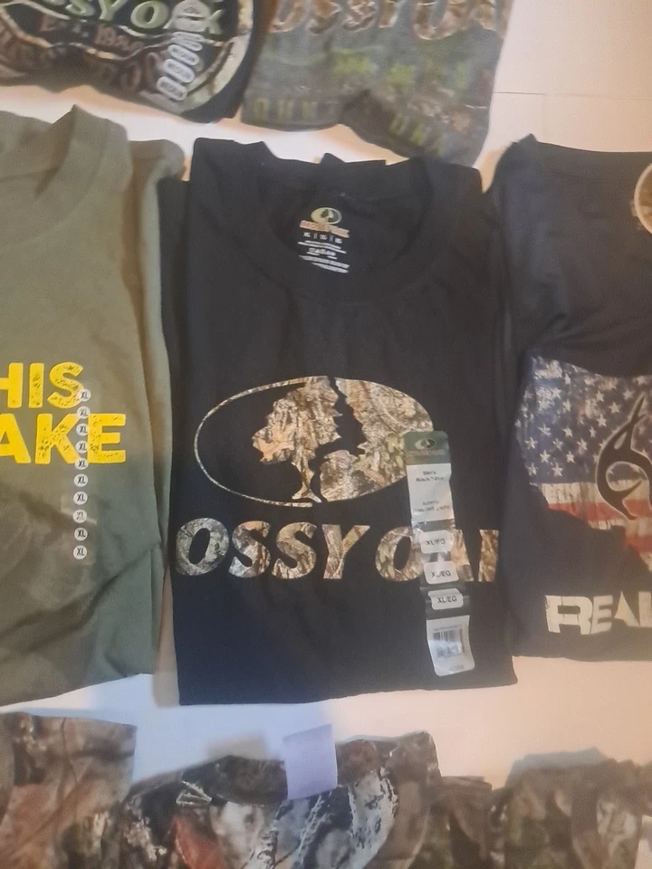 Mossy Oak/real Tree Mens 10pc Shirts,multisizes(brand New With Tags) Bundle C - Image 4 of 4