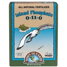 Down to Earth Organic Island Phosphate Fertilizer 0-11-0, 5lb