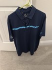 Under Armour Golf Shirt. Navy. Men’s Large. Logo On Sleeve. — photo 1