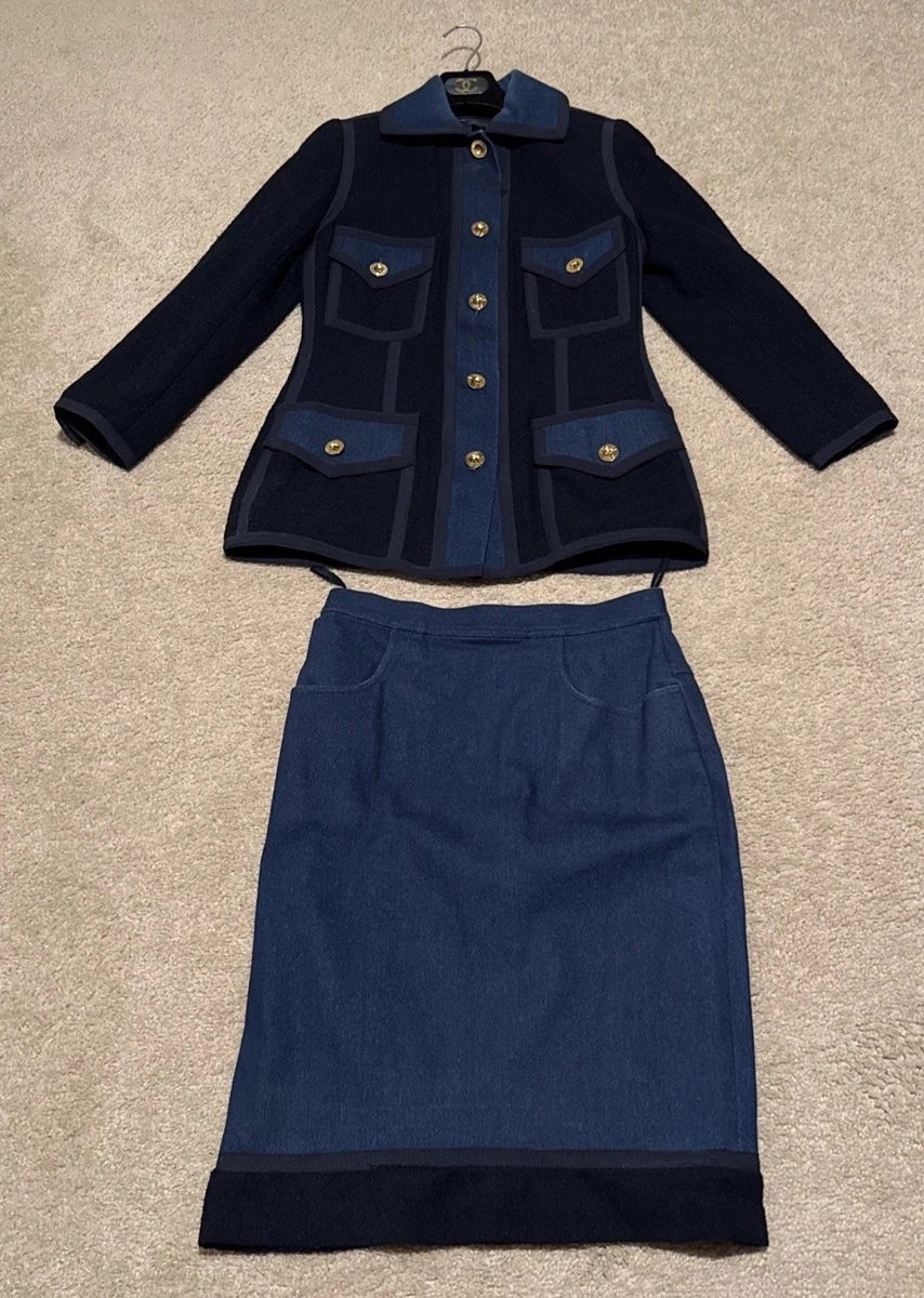 CHANEL Skirt Suits Blue Suits & Suit Separates for Women for sale