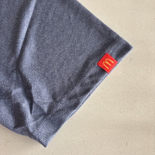 Polo McDonald’s Uomo Collezione Abbigliamento Performance Zip Grigio MC305 Medium - Foto 6 di 7
