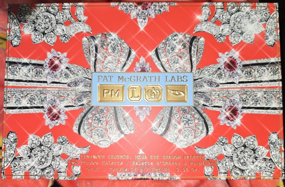 Pat Mcgrath Labs Luminous Legends Mega Eyeshadow Palette Holiday New In box - Image 2 of 2