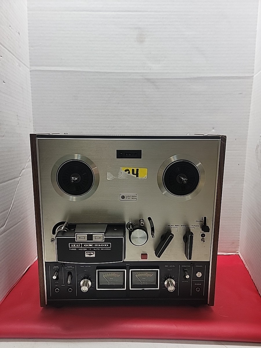 赤井 GX.-210D THREE-MOTOR 1 AUTOREVERSE 通電確認済み GX-210D Reel