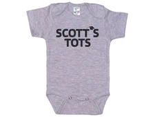 Scott's Tot's, The Office Baby Outfit, Michael Scott Bodysuit, Infant Romper