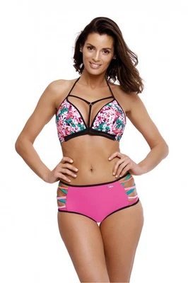 Maillot de bain 2 pièces femme Push-up Rosé Marko S 128737 - Photo 1/3