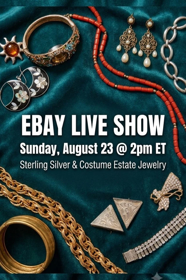 ESTATE JEWELRY DIG! Sterling Silver & Costume - $5 STARTS