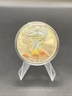 2005 American Silver Eagle Holographic 1 oz .999 Fine Silver Coin In Capsule