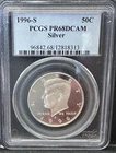 1996-S Silver 90% PF69 Ultra Cameo PCGS Kennedy Half Dollar Proof Coin