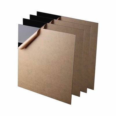 4 PCS 12x12 Inch Black Opaque Glossy Cast Acrylic Sheets Blank 1/8 Inch Thick