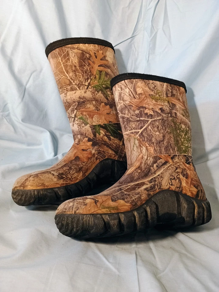 Magellan Youth 1D Camouflage Hunting Waterproof Outdoor Gear Camo Rubber Boots - Image 4 of 4