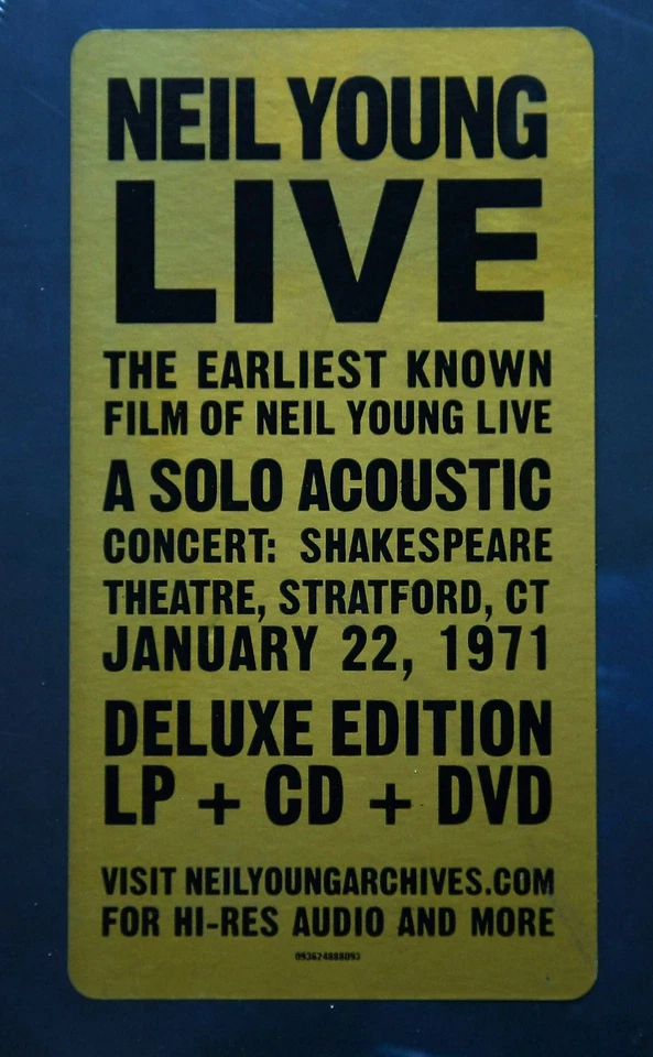 Neil Young – Young Shakespeare - BOX SET - DELUXE ED. NUMBERED SEALED LP CD DVD - Bild 2 von 4