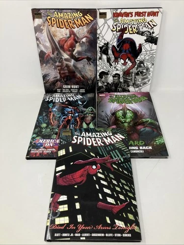 The Amazing Spider-Man Marvel Premiere Edition HC Hardcover Graphic Novel Lot