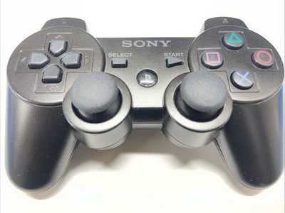 Sony PS3 DualShock 3 Wireless Controller   Black Pearl  OEM Original Tested