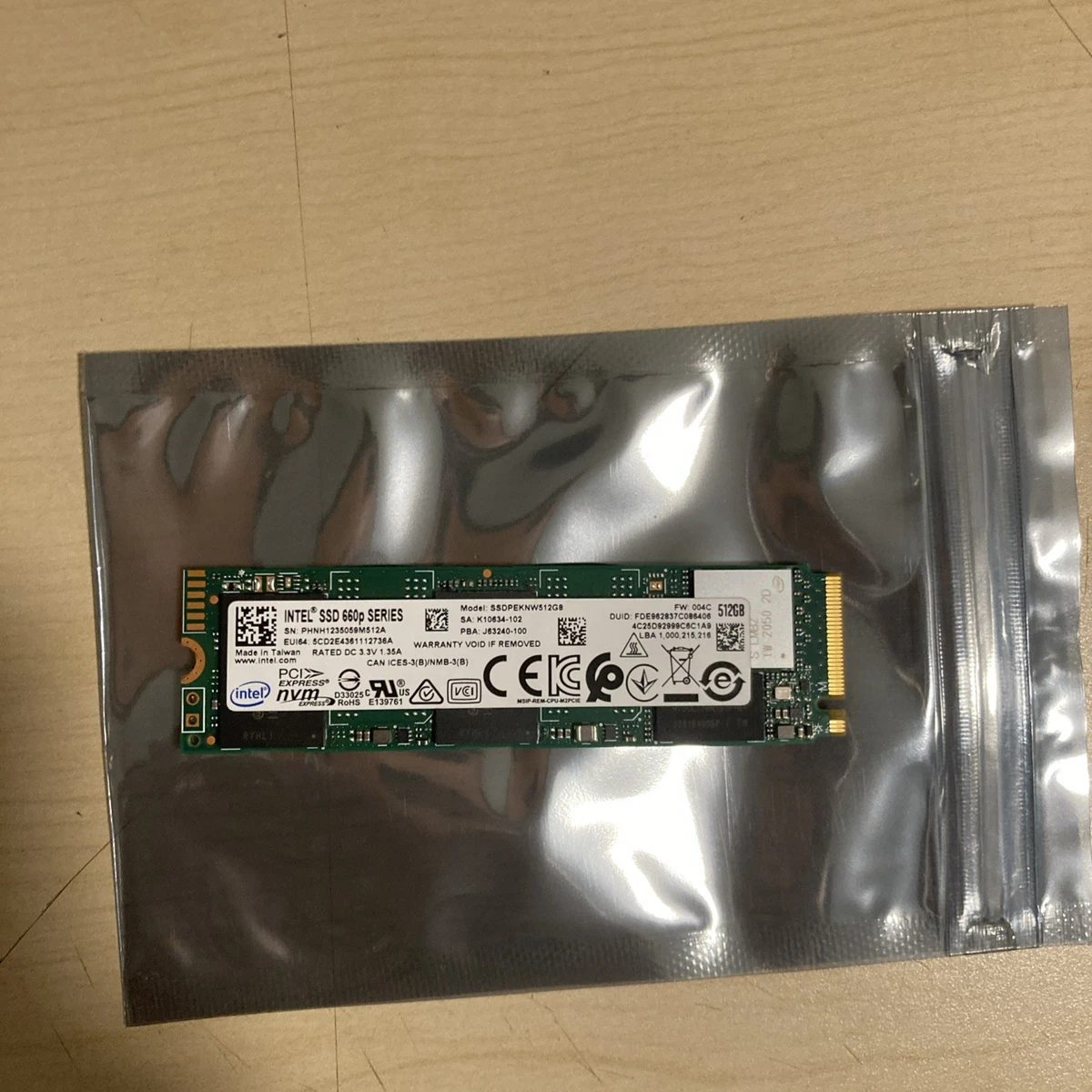 Intel M.2 Interface 512 GB Solid State Drives for sale | eBay