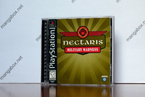 NECTARIS: MILITARY MADNESS PS1 NTSC-U/C US USA Playstation 1 NTSC USED: VERY GOOD