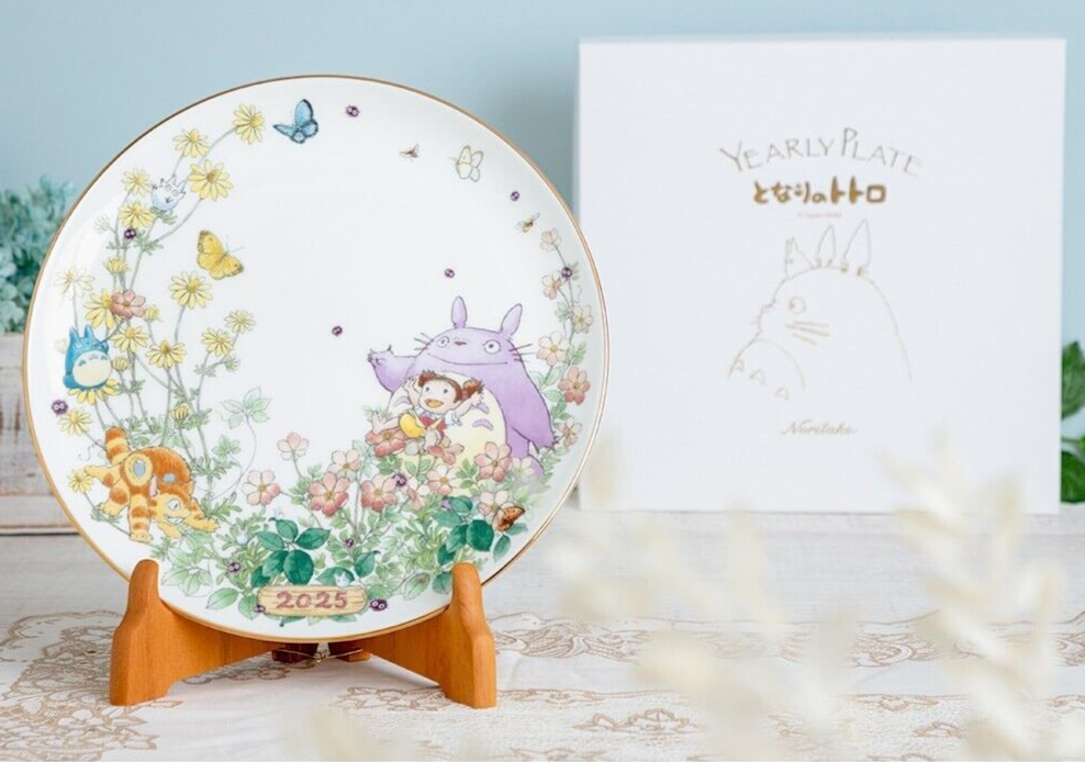 ノリタケYEARLY PLATE となりのトトロ 楽天市場】ジブリ グッズ となりのトトロ 2025年 イヤリー