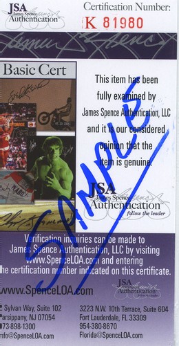 (SSG) Foto Rara JULIE BLANCA Firmada 8X10 Color "Transformers" con Certificado de Autenticidad JSA - Imagen 4 de 5