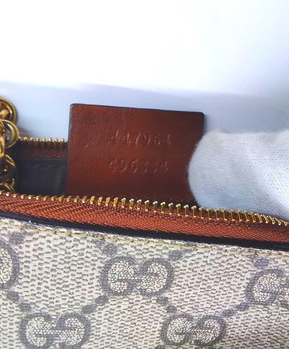 GUCCI GG Supreme Key Pouch Wallet Case Card Holder Key chain GUCCI GG Supreme Key Pouch Wallet Case Card Holder Key chain