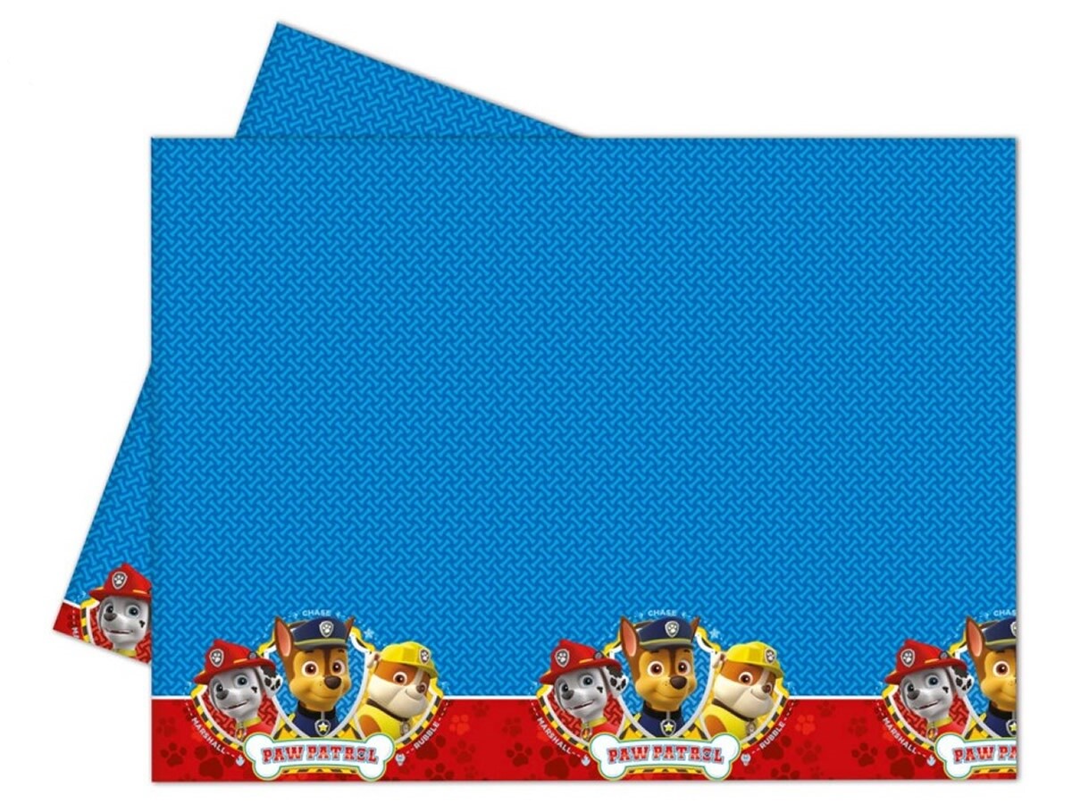 TOVAGLIA PLASTICA PAW PATROL 120 X 180 CM