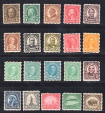 MOMEN: US STAMPS #551/569 MINT OG NH LOT #78412