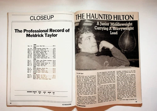 1989 February KO Knockout Boxing Magazine George Foreman Bill Clayton Mike Tyson - 画像5/7