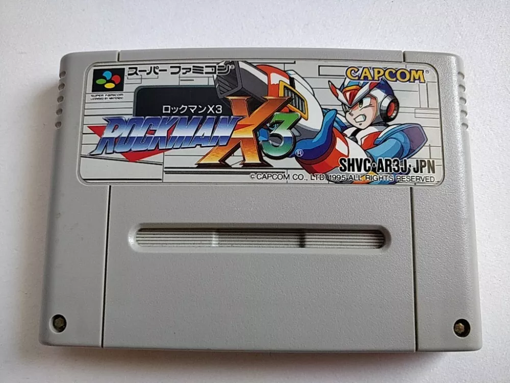 ROCKMAN X3( MEGAMAN ) Nintendo Super Famicom SFC Cartridge only