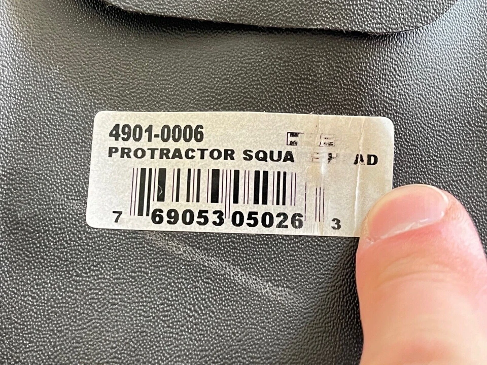 NEW STAINLESS-STEEL SQUARE HEAD PROTRACTOR, LOCKING TYPE, P/N: 4901-0006 - Image 2 of 3