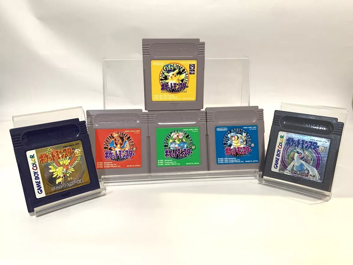 Pokémon Red Version, Game Boy, Games