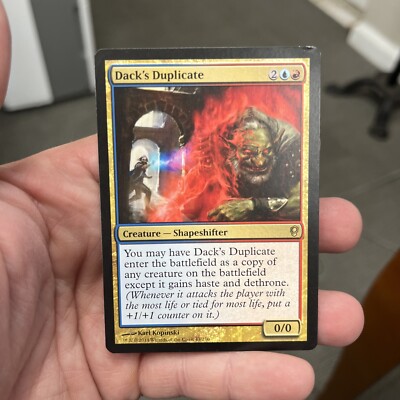 Dack's Duplicate x1 Magic cards MTG. LP See Photo