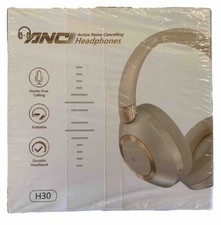 ANC Active Noise Cancelling Headphones H30 Beige BNIB