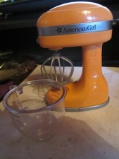 NEW American Girl Doll Gourmet Kitchen Mixer Bowl  Paddle Miniature Doll Food