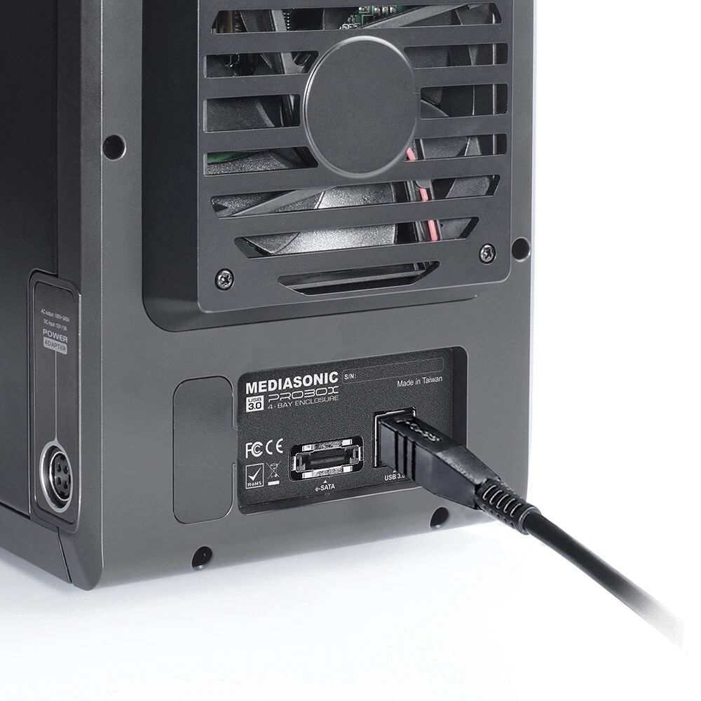 ProBox 4 Bay 3.5" SATA USB 3.0 External Hard Drive Enclosure - Thumbnail 2